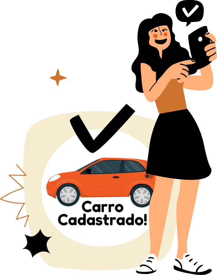 Ícone de cadastro de carro